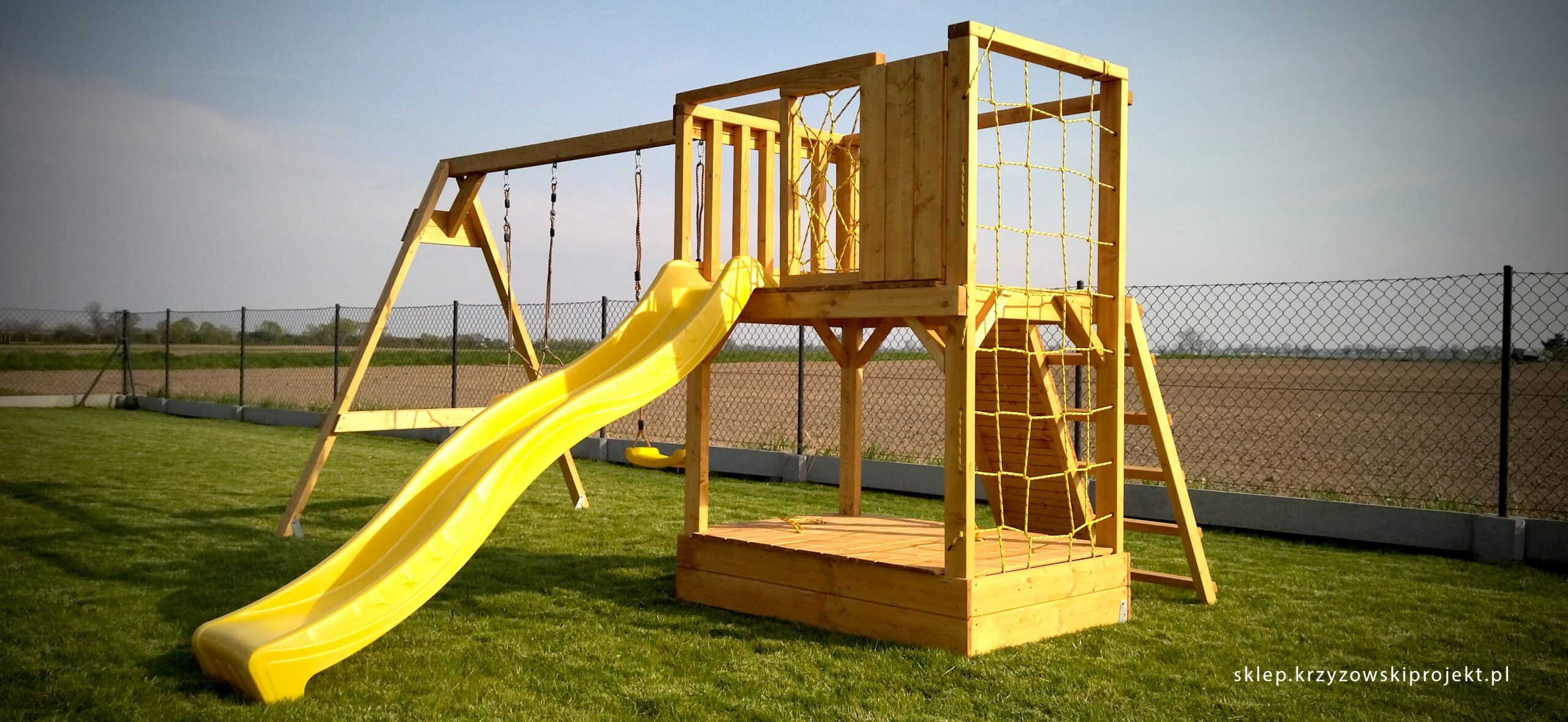 PLAC ZABAW-HUŚTAWKA DLA DZIECI (2 HUŚTAWKI) - obrazek 6